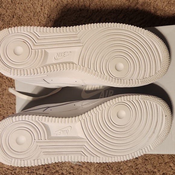 Nike Air Force 1 Low White Sneakers - Picture 3 of 5